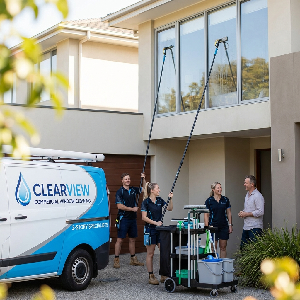 Commercial Window Cleaning (2-story)